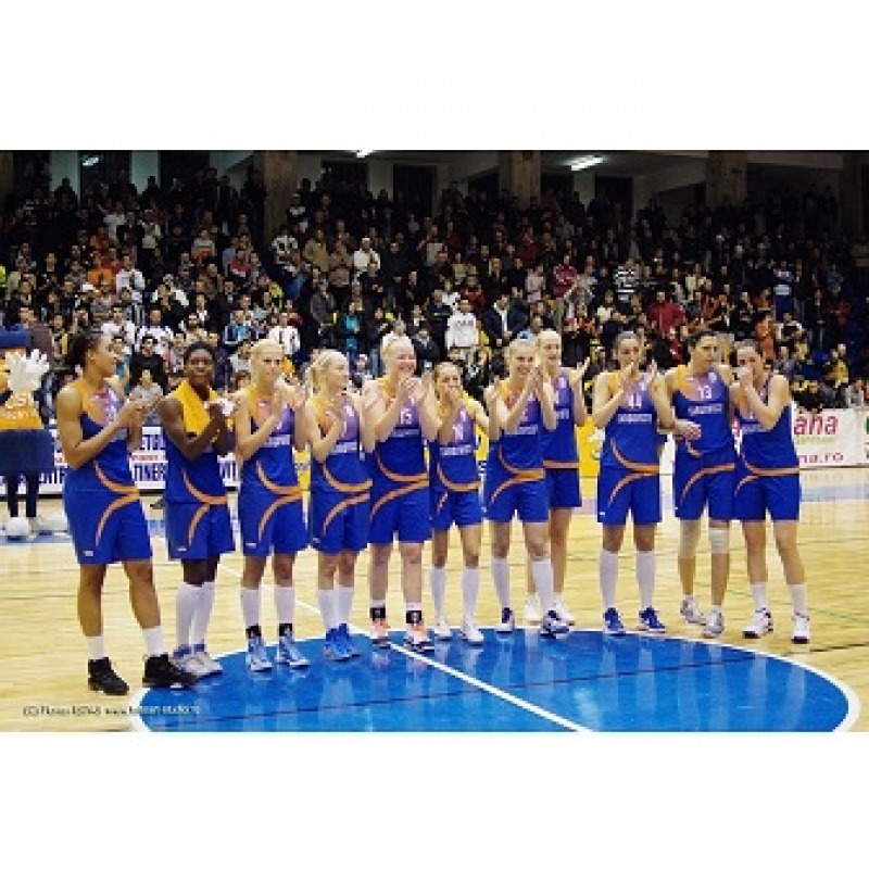 CSM Targoviste, cea mai buna echipa de baschet feminin din Romania