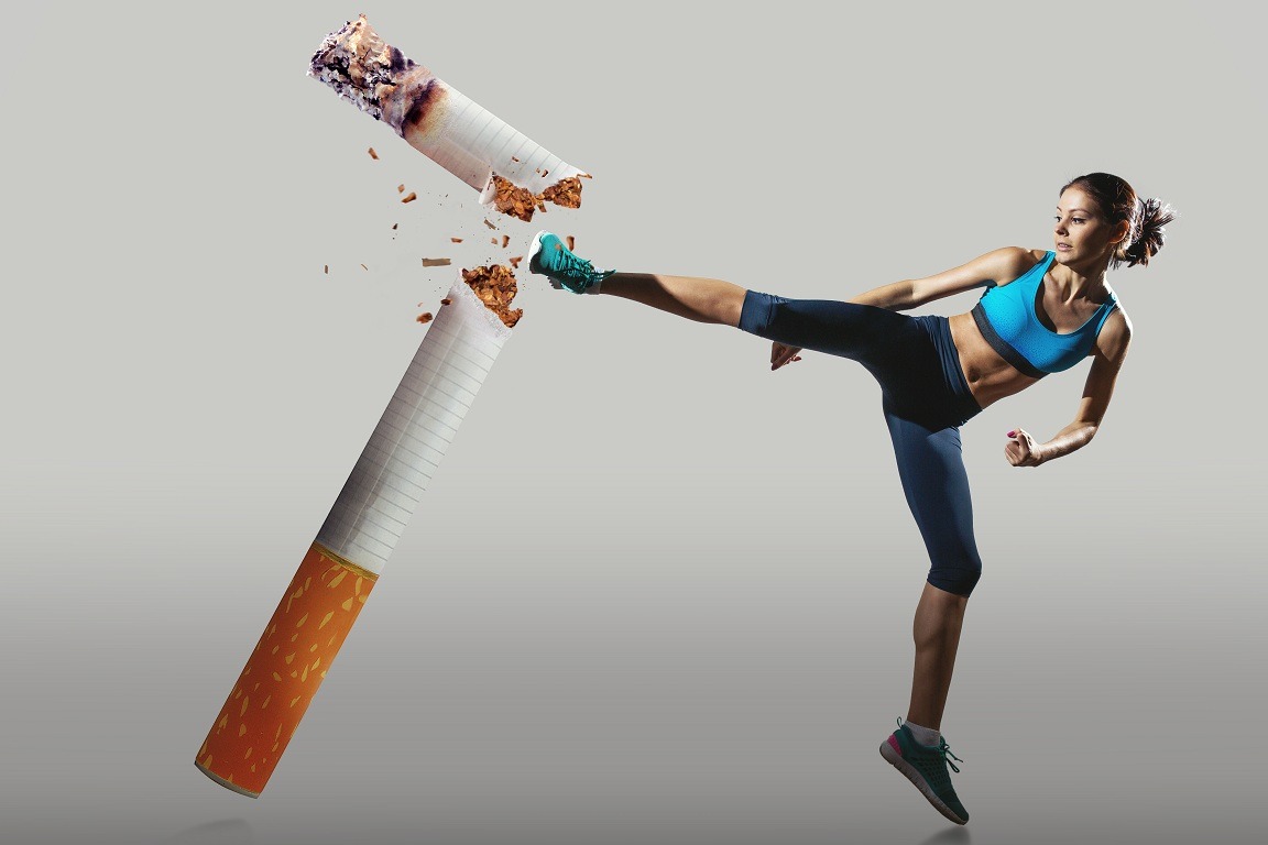 Sportul amelioreaza efectele fumatului