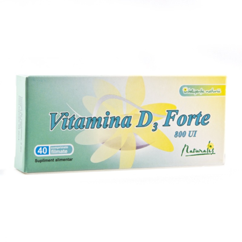 Vitamina D3 Forte - Slab sau Gras