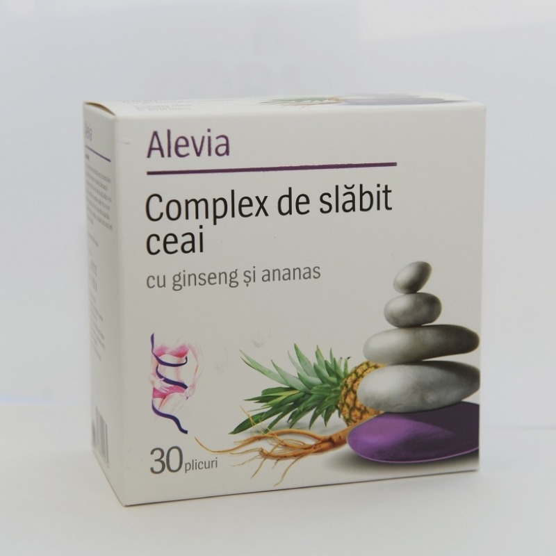 Complex de slabit cu ginseng si ananas