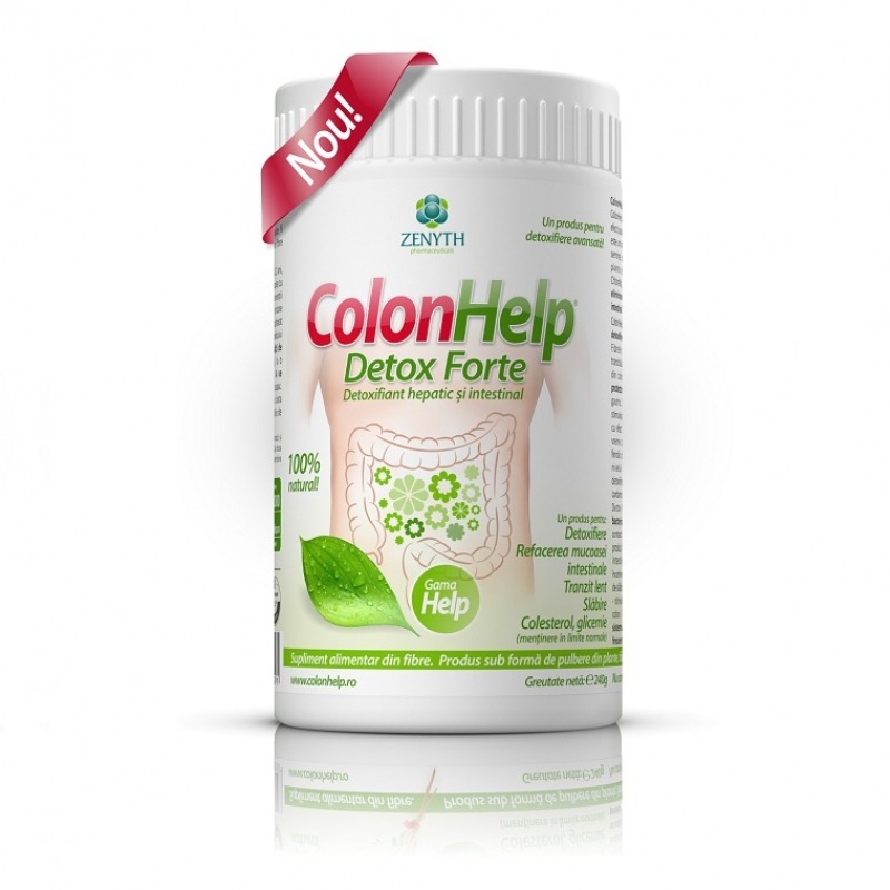 ColonHelp Detox Forte, un produs pentru detoxifiere avansata!