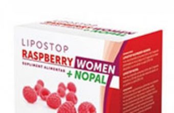 Lipostop Raspberry Women + Nopal, eficienta dubla in lupta cu kilogramele in plus