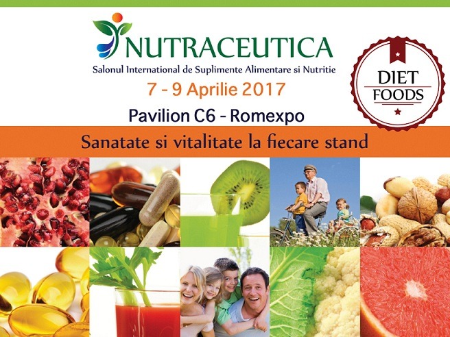 Nutraceutica & Diet Food Salonul International de Suplimente Alimentare si Nutritie, la a doua editie