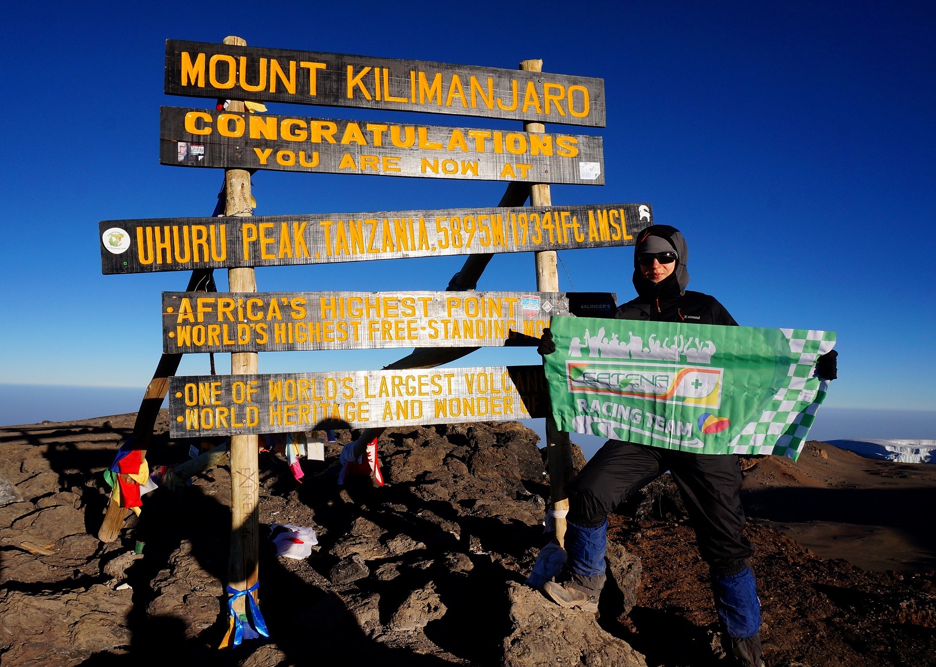 O farmacista de la CATENA a cucerit Kilimanjaro: „De acolo nici nu se vedea lumea”