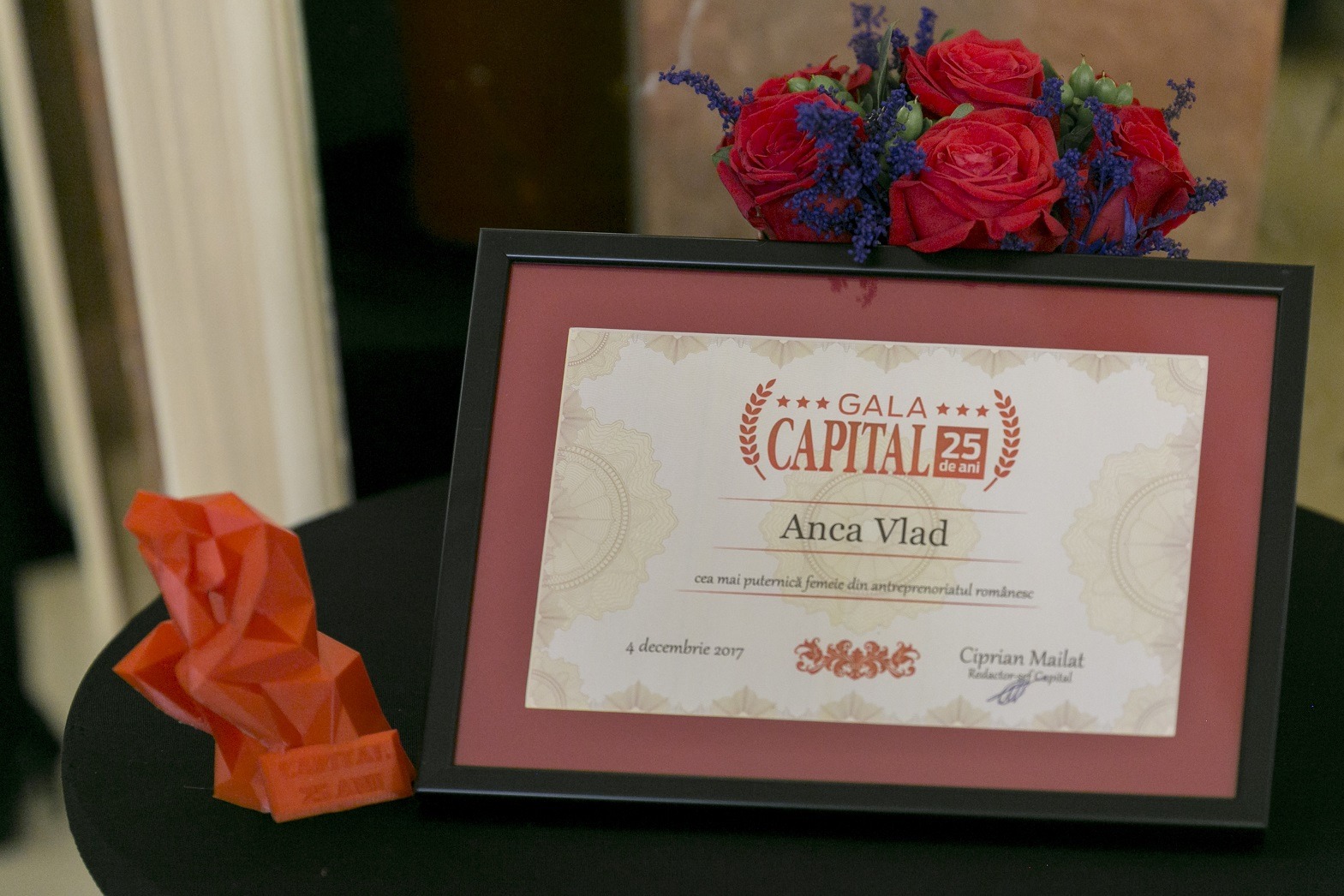 Revista Capital: Anca Vlad, desemnata cea mai puternica femeie din antreprenoriatul romanesc