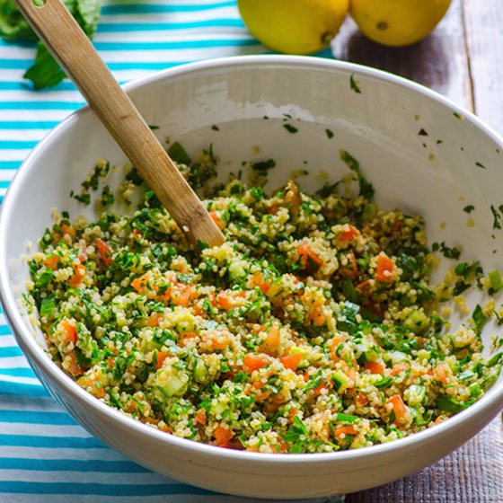 Salata tabbouleh cu quinoa