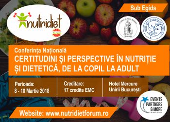 Conferinta Nationala Interdisciplinara pe teme de nutritie si dietetica