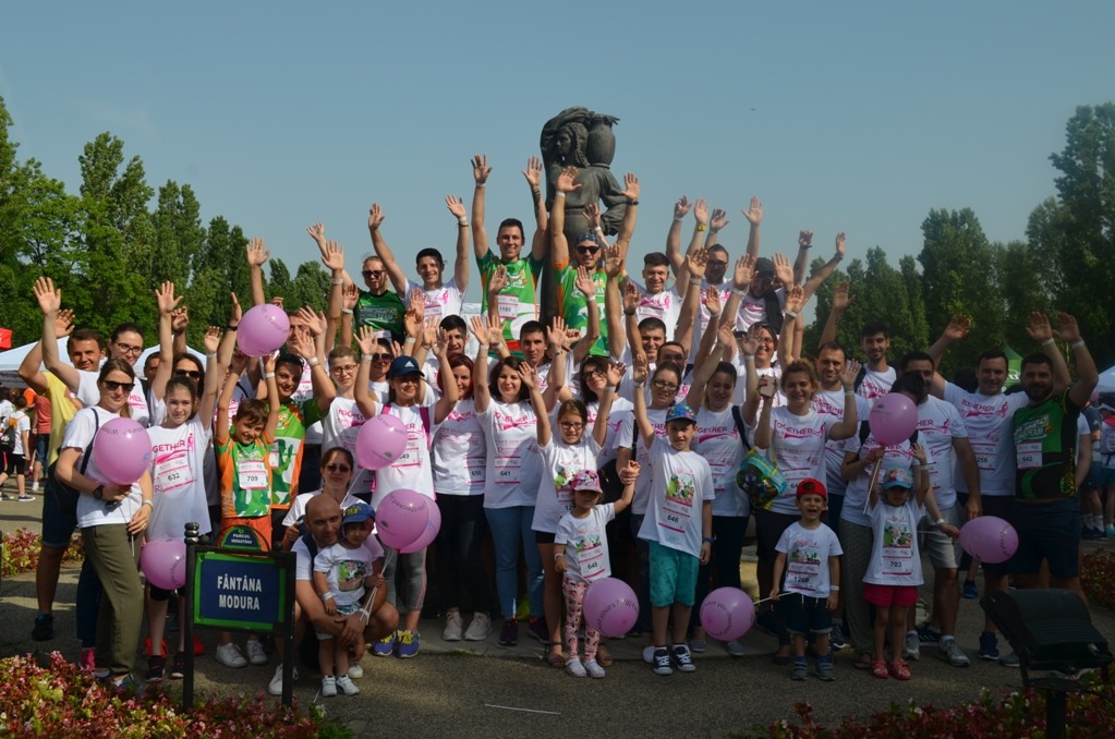 CATENA, „Cea mai inimoasa echipa” la Happy Run – Race for the Cure Romania!