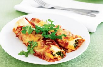 Canelloni cu spanac