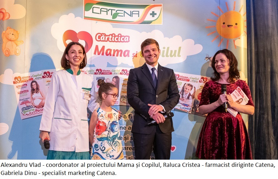 Catena a lansat proiectul „Carticica Mama si Copilul”