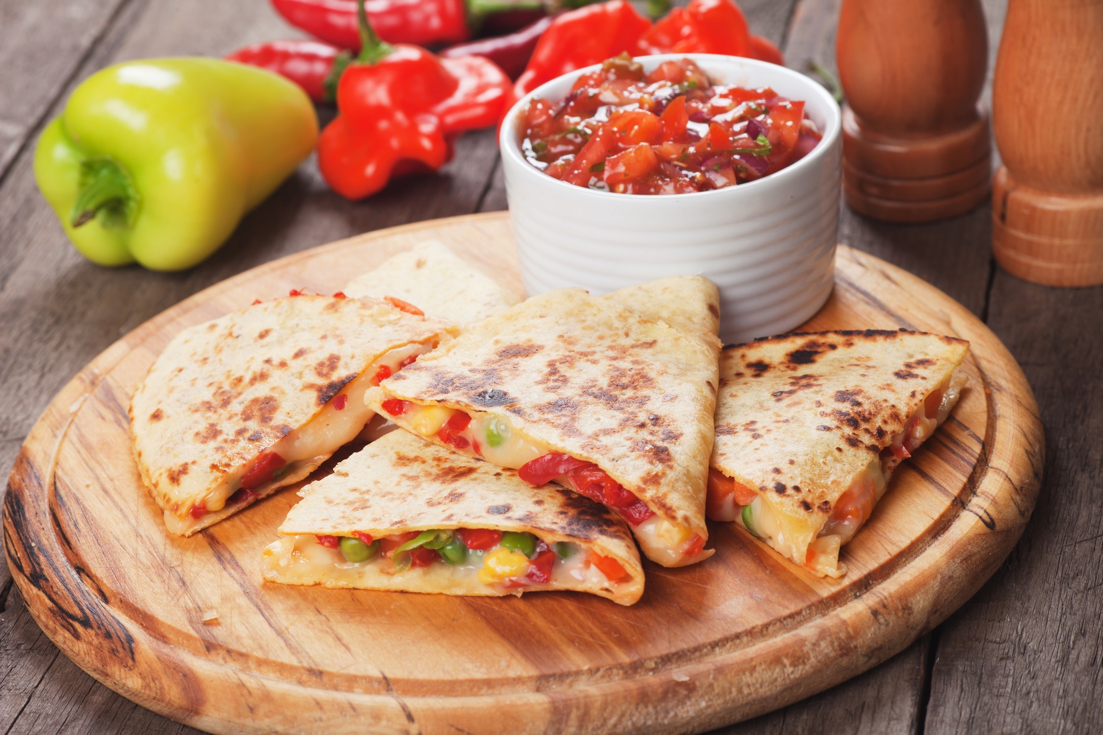 Quesadilla fără carne, un deliciu incontestabil