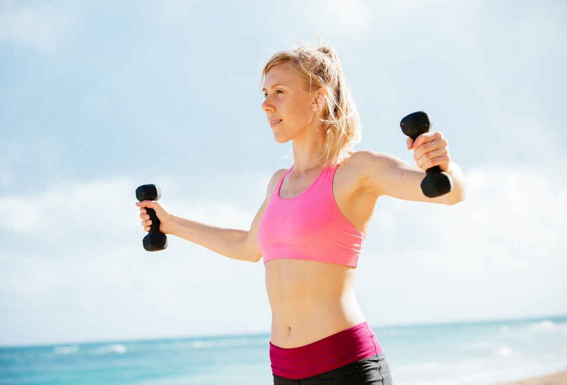 5 exerciții simple pentru brațe tonifiate