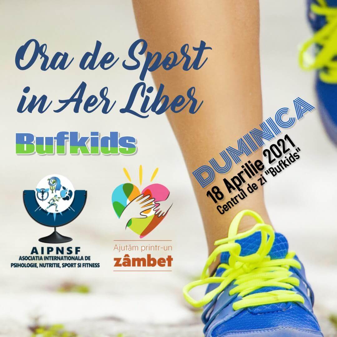 “Ora de sport în aer liber” pentru 38 de copii nevoiași de la Centrul de zi “Bufkids”