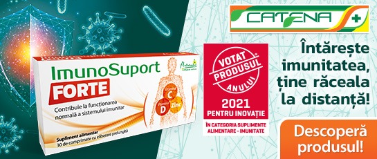 Trei suplimente alimentare de la Catena, câștigătoare ale titlului Votat Produsul Anului® 2021