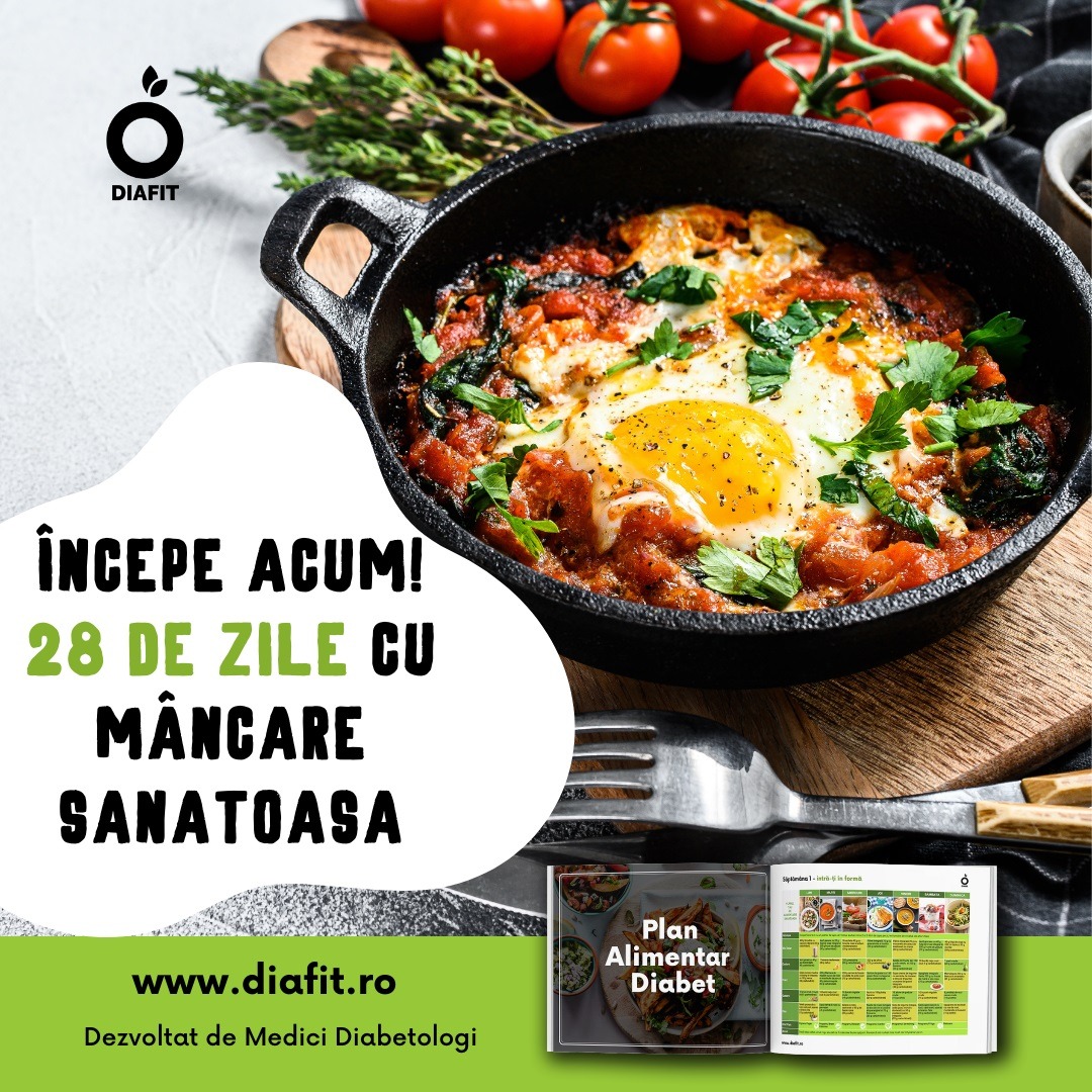 Regimul diabetic care ține kilogramele la distanță și glicemia în grafic