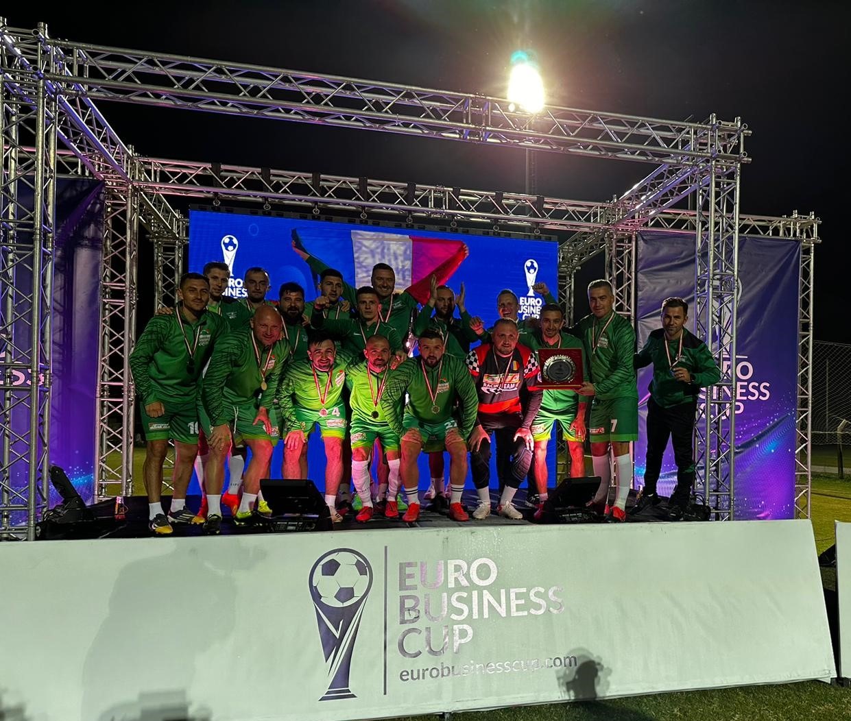 CATENA Racing Team, vicecampioana Euro Business Cup 2022 la fotbal