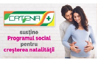 Catena sustine „Programul social de interes national de sustinere a cuplurilor si a persoanelor singure, pentru cresterea natalitatii”