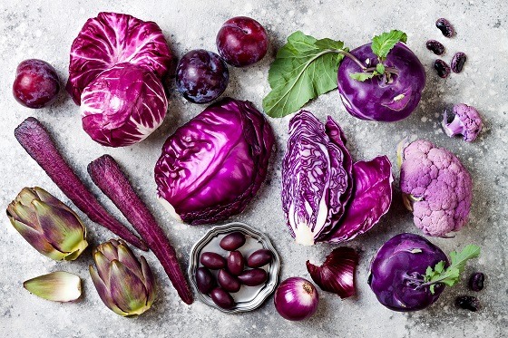 Fructele și legumele violete te protejează de o afecțiune cronică gravă