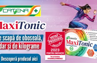 Benesio MaxiTonic, câștigător al competiției „Votat Produsul Anului®” 2023 – categoria Vitamine și minerale!