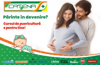 Urmează să devii părinte? Participă gratuit la cursul online de puericultură organizat de CATENA