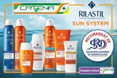 Produsele Rilastil Sun System, recomandate de Societatea Română de Dermatologie