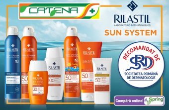 Produsele Rilastil Sun System, recomandate de Societatea Română de Dermatologie