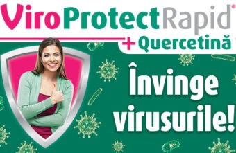 (P) Fii învingător în lupta cu virusurile cu ViroProtect Rapid + Quercetină!