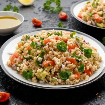 Sănătate și savoare: rețete cu bulgur pentru dieta mediteraneană