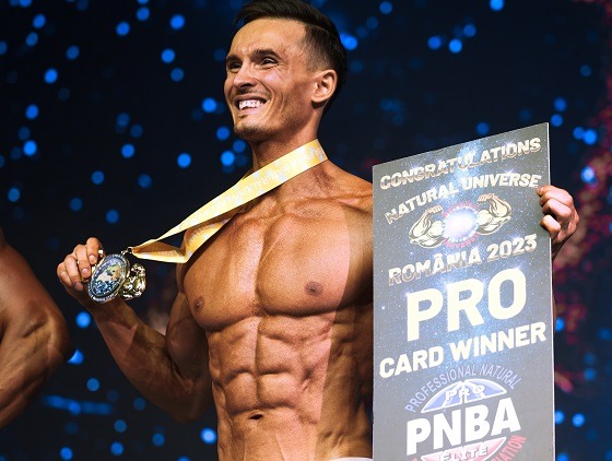 Robert Florea, culturist vegetarian și actual campion Natural Mr. Universe: „La Mr. Olympia, vreau să reprezint România cu capul sus”