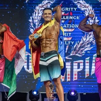 Culturistul Robert Florea a scris istorie la Natural Olympia, cea mai mare competiție de culturism din lume