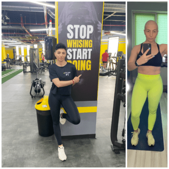 Din lupta cu cancerul, în sala de fitness: povestea Sorinei